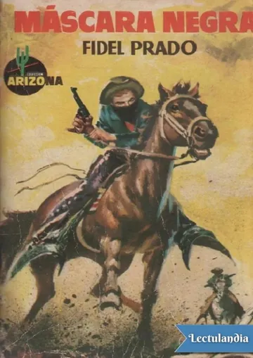 Máscara Negra de Fidel Prado, portada del libro