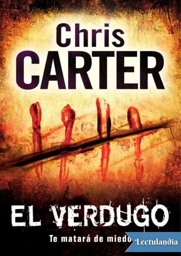El verdugo de Chris Carter, portada del libro