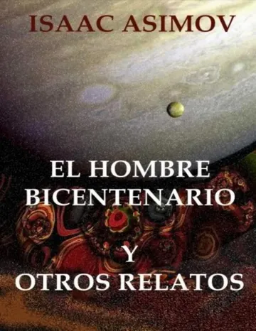 El hombre bicentenario de Isaac Asimov, portada del libro