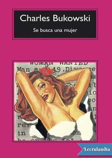 Se busca una mujer de Charles Bukowski, portada del libro