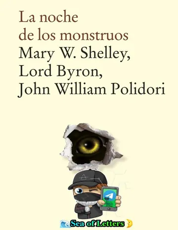 La noche de los monstruos de Mary Shelley, portada del libro