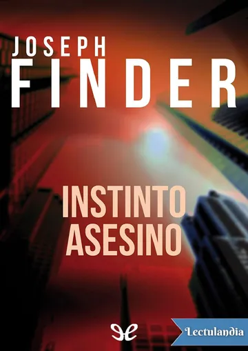 Instinto asesino de Joseph Finder, portada del libro