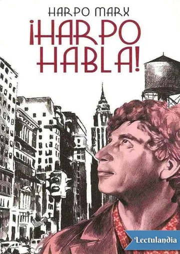 ¡Harpo habla! de Harpo Marx, portada del libro