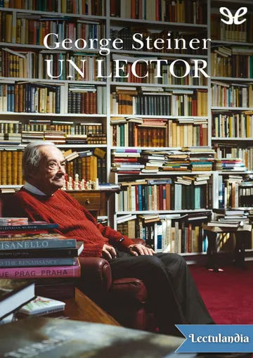 Un lector de George Steiner, portada del libro
