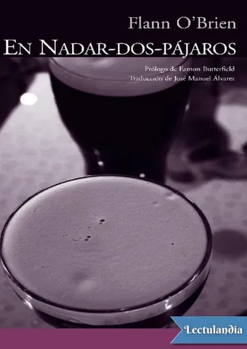 En Nadar-dos-pájaros de Flann O’Brien, portada del libro