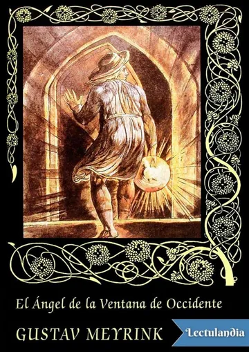 El Ángel de la Ventana de Occidente de Gustav Meyrink, portada del libro