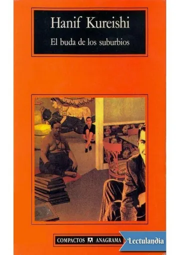 El buda de los suburbios de Hanif Kureishi, portada del libro