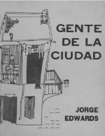 Gente de la ciudad de Jorge Edwards, portada del libro