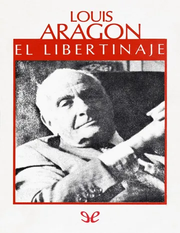 El libertinaje de Louis Aragon, portada del libro