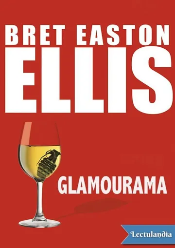 Glamourama de Bret Easton Ellis, portada del libro