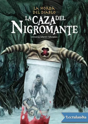 La caza del Nigromante de Antonio Martín Morales, portada del libro