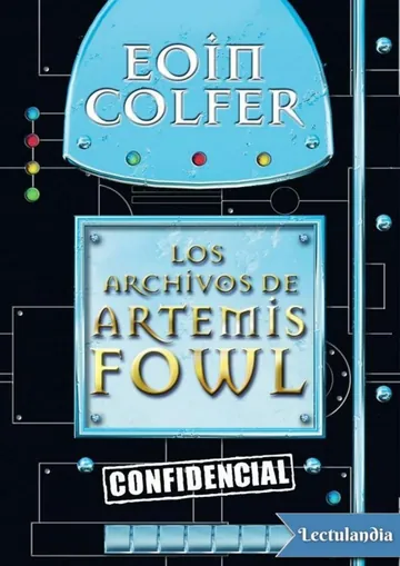 Los archivos de Artemis Fowl de Eoin Colfer, portada del libro