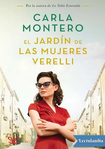 El jardín de las mujeres Verelli de Carla Montero Manglano, portada del libro