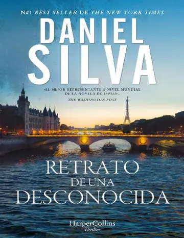 Retrato de una desconocida de Daniel Silva, portada del libro