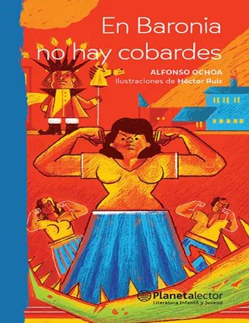 En Baronia no hay cobardes de Alfonso Ochoa, portada del libro