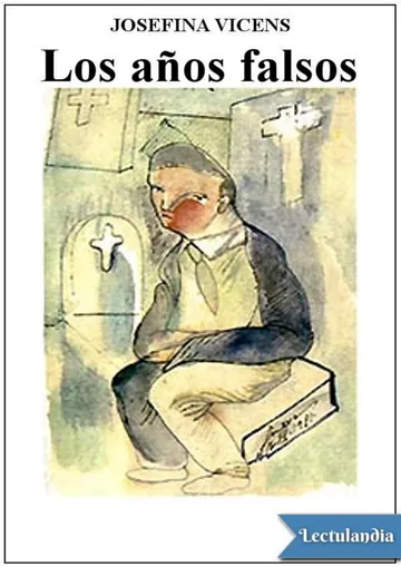 Los años falsos de Josefina Vicens, portada del libro
