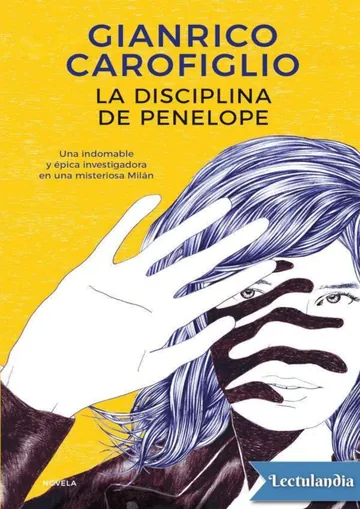 La disciplina de Penelope de Gianrico Carofiglio, portada del libro