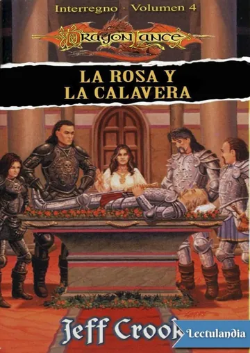 La rosa y la calavera de Jeff Crook, portada del libro