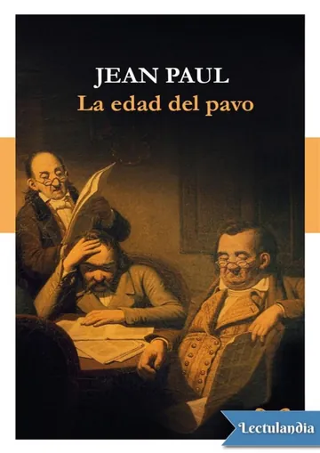 La edad del pavo de Jean Paul, portada del libro