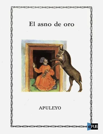 El asno de oro de Apuleyo, portada del libro