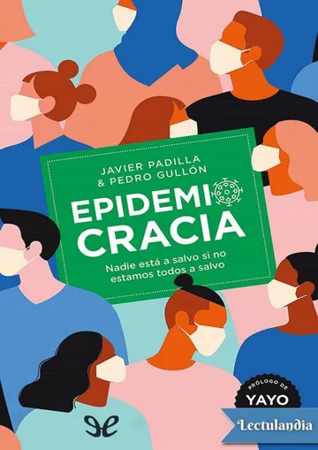 Epidemiocracia de Javier Padilla, portada del libro