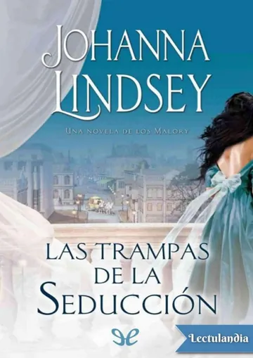 Las trampas de la seducción de Johanna Lindsey, portada del libro