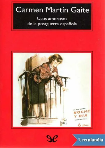 Usos amorosos de la postguerra española de Carmen Martín Gaite, portada del libro