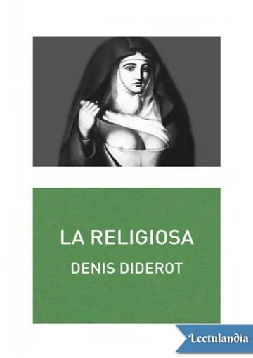 La religiosa de Denis Diderot, portada del libro