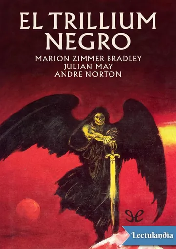 El trillium negro de Marion Zimmer Bradley, portada del libro