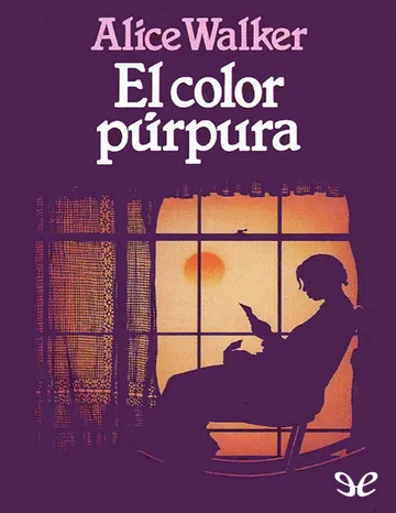 El color púrpura de Alice Walker, portada del libro