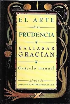 El arte de la prudencia de Baltasar Gracián, portada del libro
