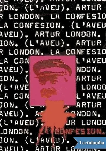 La confesión de Artur London, portada del libro