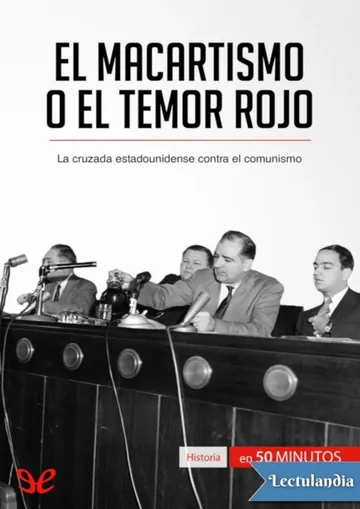 El macartismo o el Temor Rojo de Christel Lamboley, portada del libro