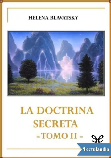 La Doctrina Secreta Tomo II de Helena Petrovna Blavatsky, portada del libro