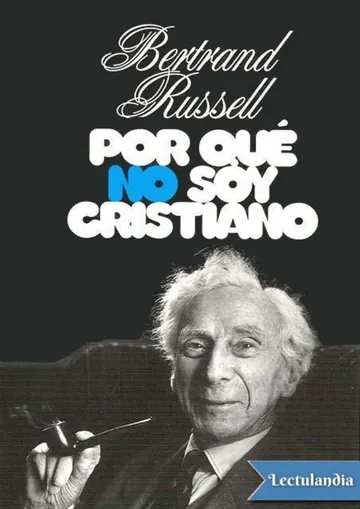 Por qué no soy cristiano de Bertrand Russell, portada del libro
