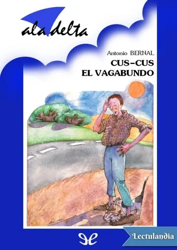 Cus-Cus el vagabundo de Antonio Bernal Romero, portada del libro