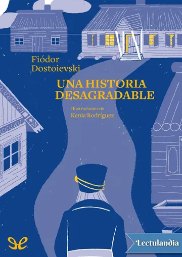 Una historia desagradable de Fiódor Dostoyevski, portada del libro