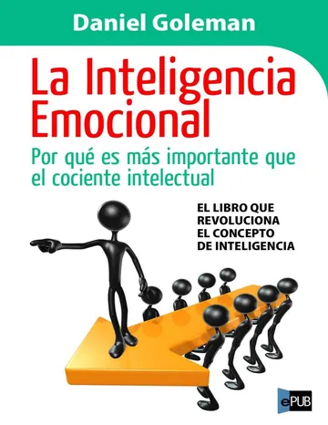 La inteligencia emocional de Daniel Goleman, portada del libro
