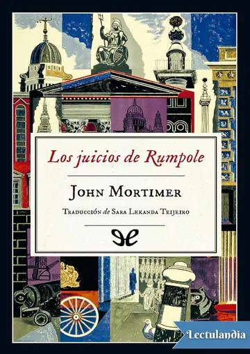 Los juicios de Rumpole de John Mortimer, portada del libro