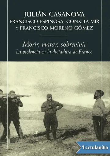 Morir, matar, sobrevivir de AA. VV., portada del libro