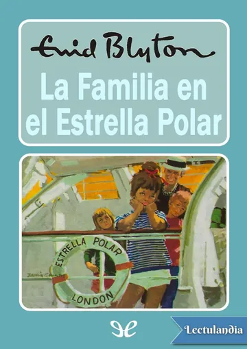 La familia en el Estrella Polar de Enid Blyton, portada del libro