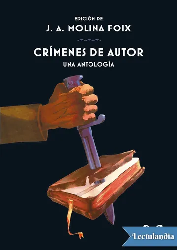 Crímenes de autor de AA. VV., portada del libro
