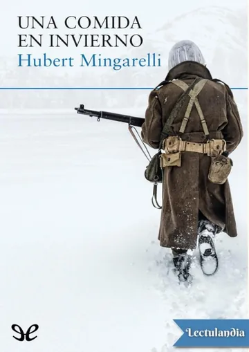 Una comida en invierno de Hubert Mingarelli, portada del libro