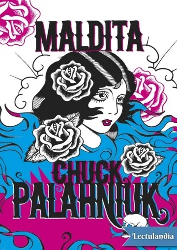 Maldita de Chuck Palahniuk, portada del libro