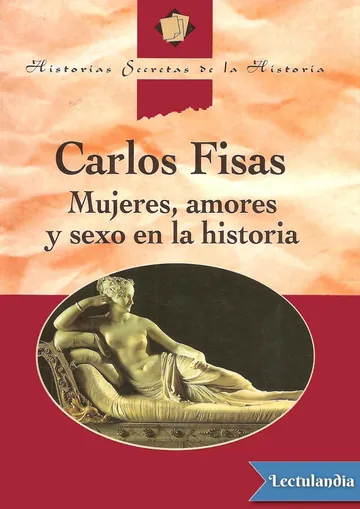 Mujeres, amores y sexo en la historia de Carlos Fisas, portada del libro