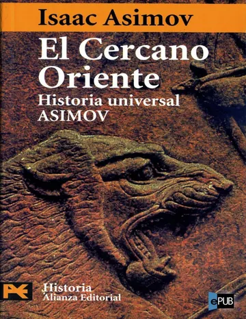 El cercano oriente de Isaac Asimov, portada del libro