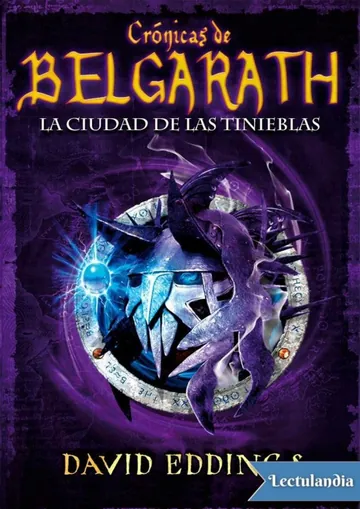 La ciudad de las tinieblas de David Eddings, portada del libro