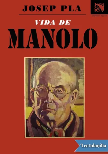 Vida de Manolo de Josep Pla, portada del libro