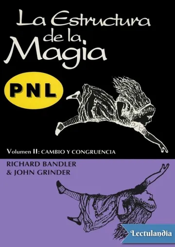 La estructura de la magia II de Richard Bandler, portada del libro