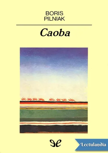 Caoba de Boris Pilniak, portada del libro